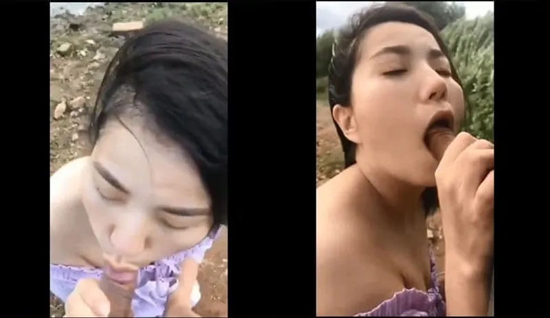 Bạn gái bj cho em người yêu bên bờ sông